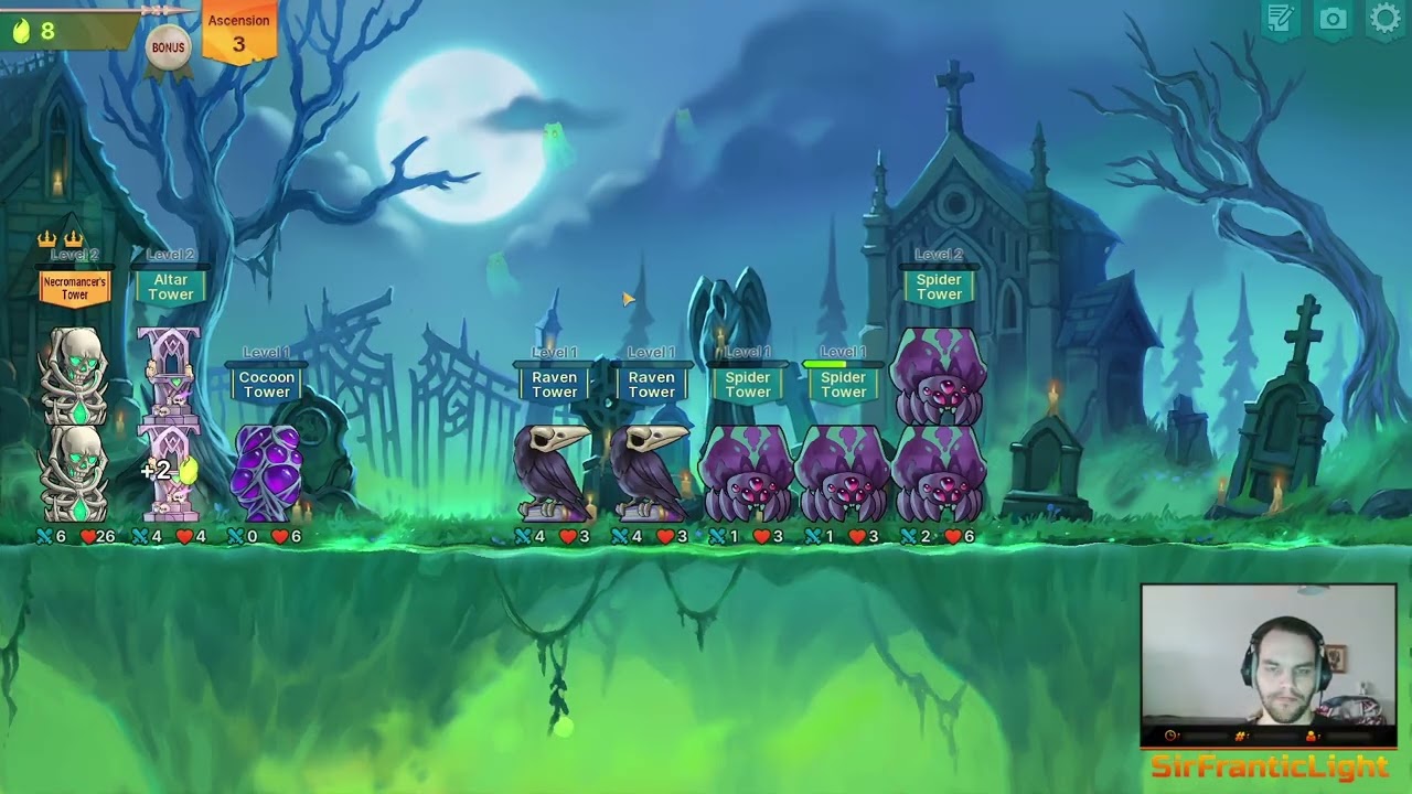 Is Ascension 3 already too difficult for me? Necromancer Ascension 3 | Epic Auto Towers