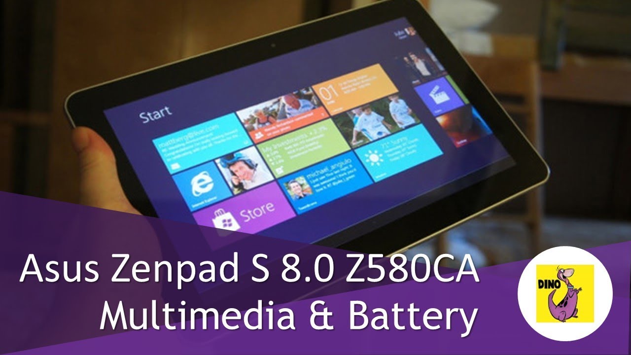 Asus ZenPad S 8.0 Z580CA - Multimedia & Battery