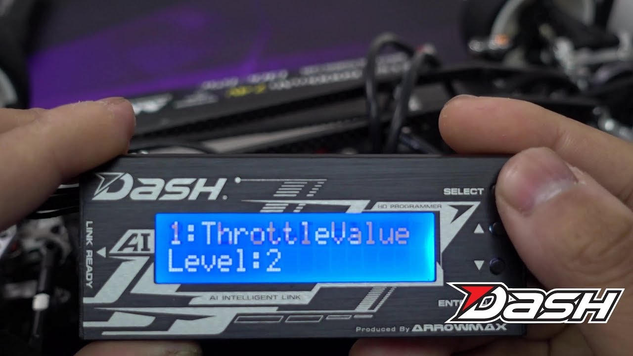 Dash AI Pro ESC Setting Check