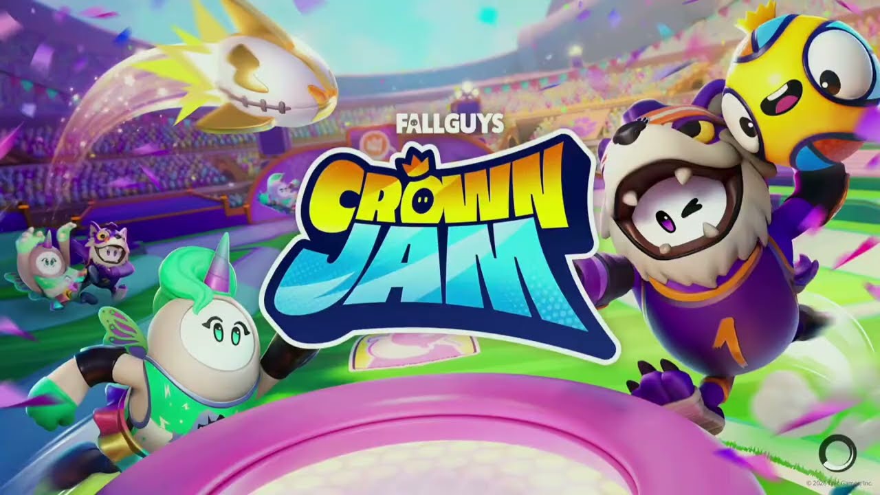 🔥 NEW GAME 🔥 FALL GUYS CROWN JAM #gameplay #fortnite #gaming 