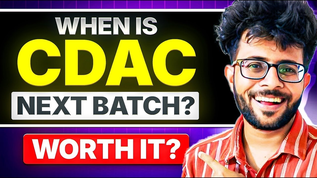 When is Next CDAC Batch ? | Is CDAC Worth IT in 2025❗️