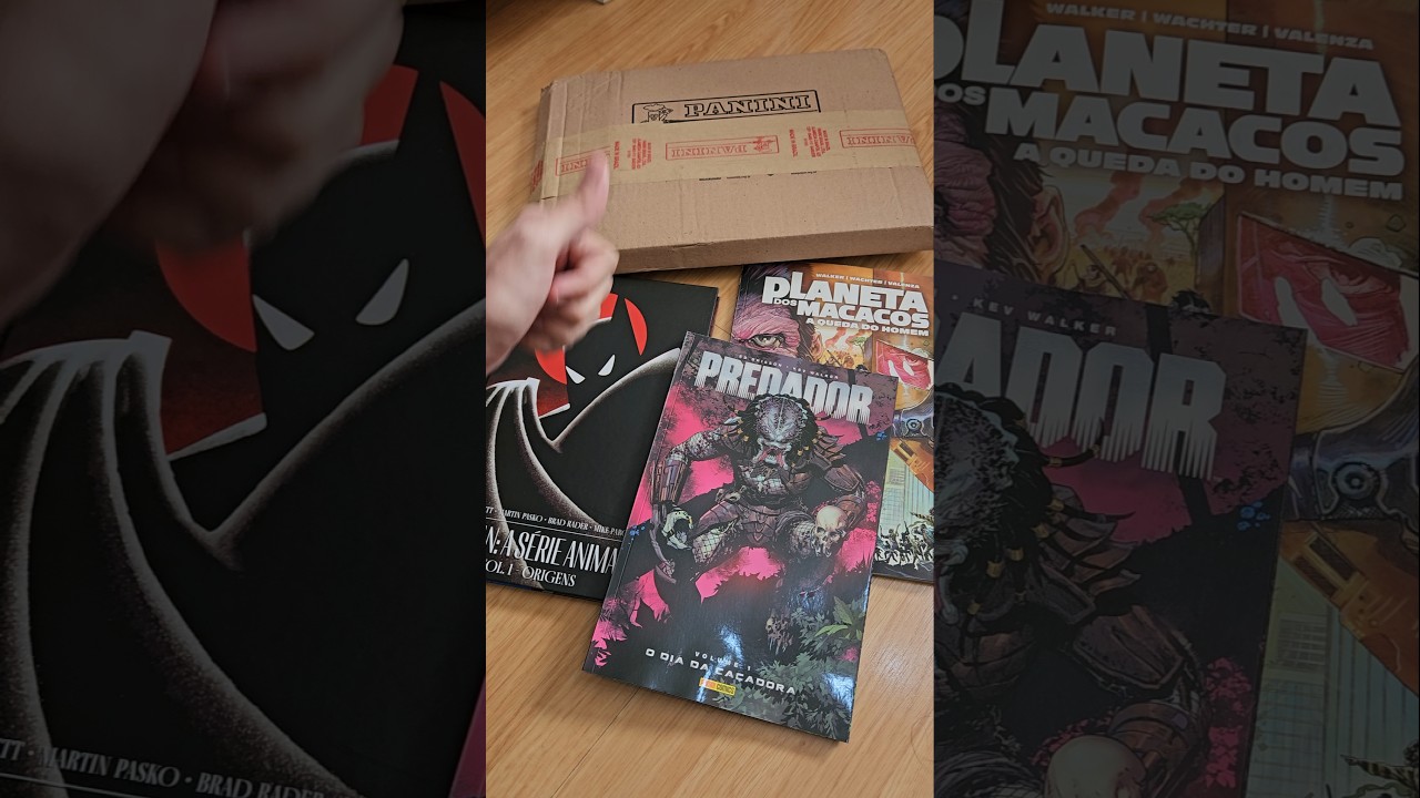 New box from Panini has arrived. #unboxing #comics #paninipublisher