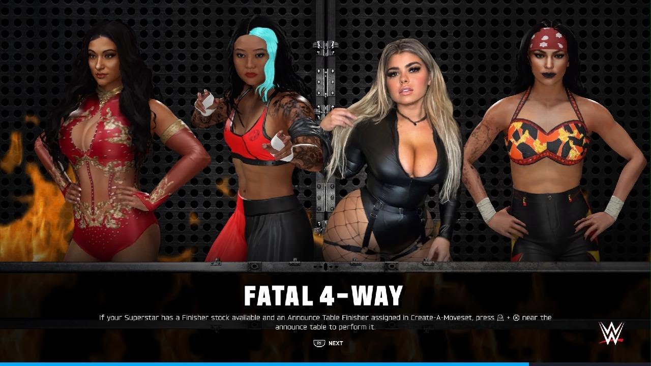RTW Wrestling: final 4 way match