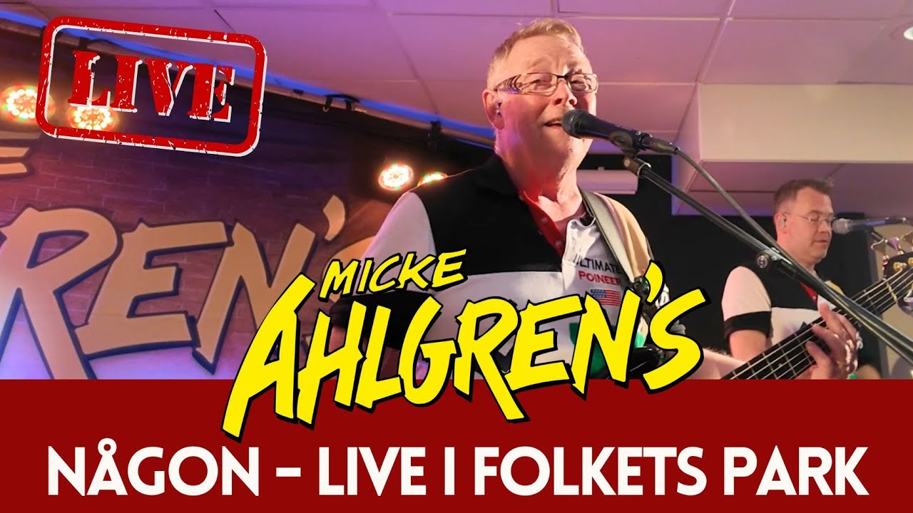 Micke Ahlgrens &ndash; N&aring;gon (live i Karlsholme Folkets Park 2025)