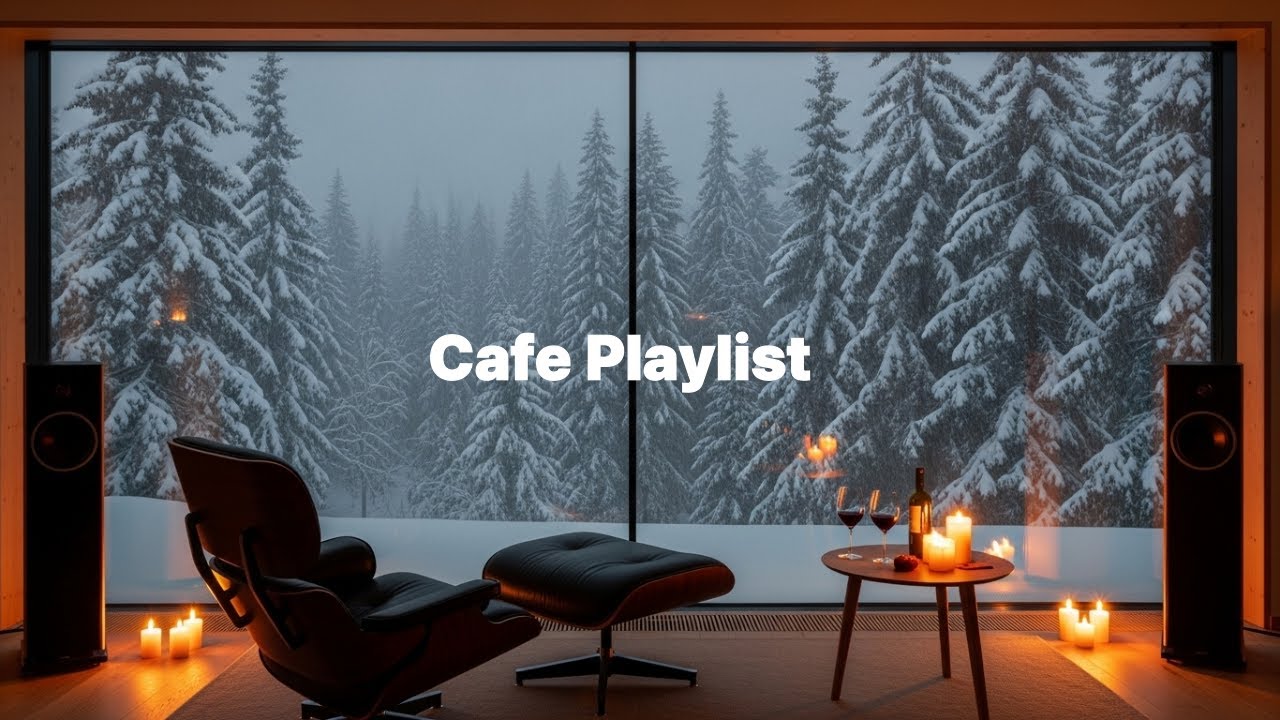 [playlist] 눈 덮인 숲 창가, 겨울 재즈 카페음악