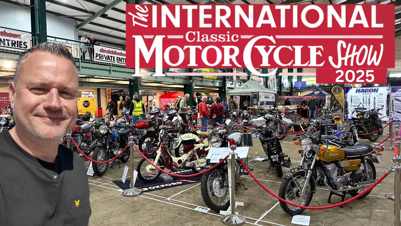 Stafford Classic Motorcycle Show 2025 | Rare Bikes, Auctions & Henry Cole!