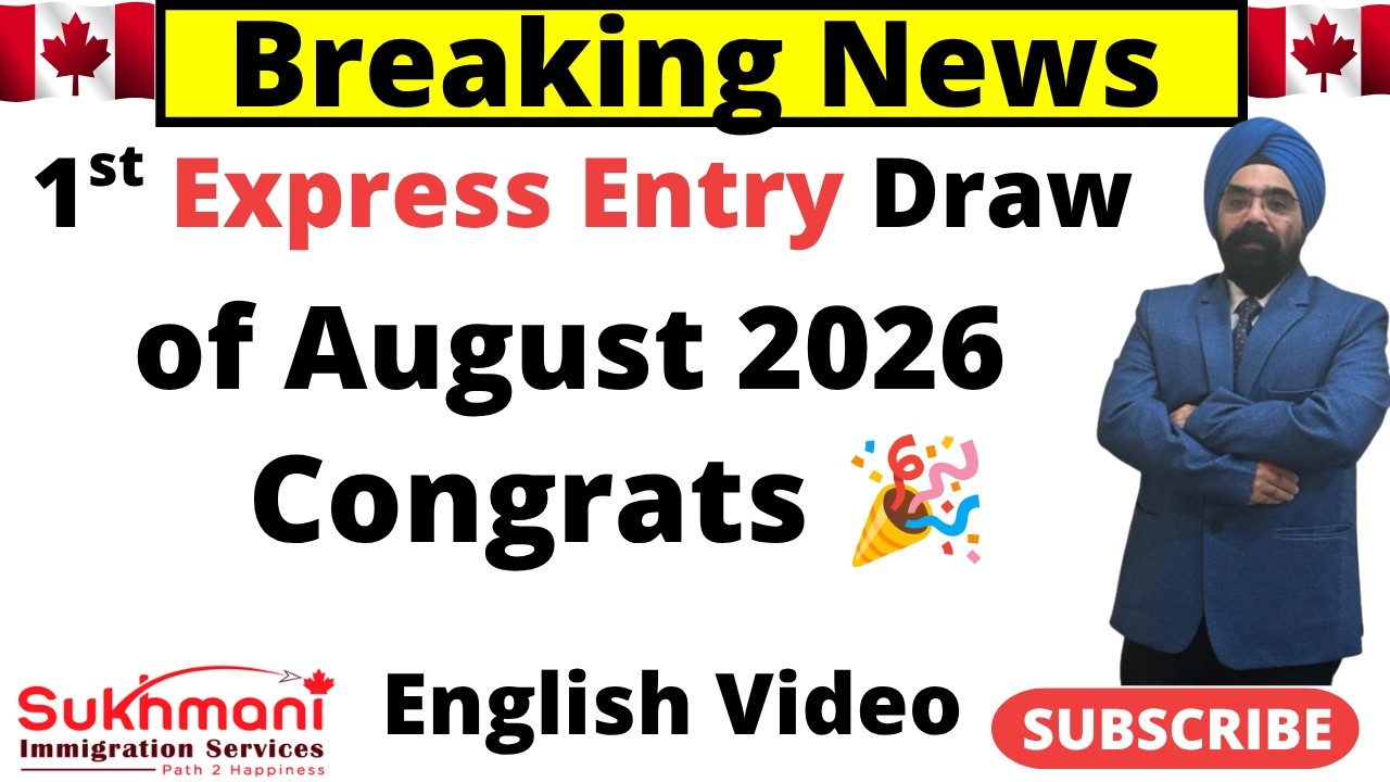 43rd Express Entry Draw of 2026||Draw #431||English Video||Sukhmani Immigration||