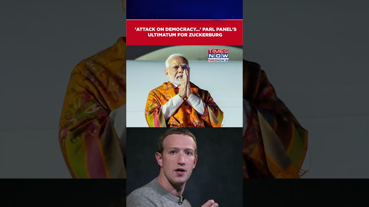 Parliament Panel Asks Mark Zuckerberg To Apologise Over PM Video Removal |Meta's Apology Row #shorts