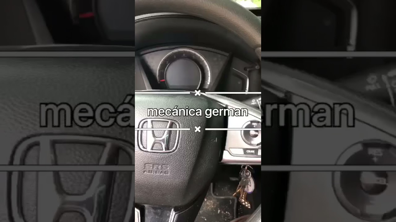 Cómo resetear luz mantenimiento Honda CRV 2017