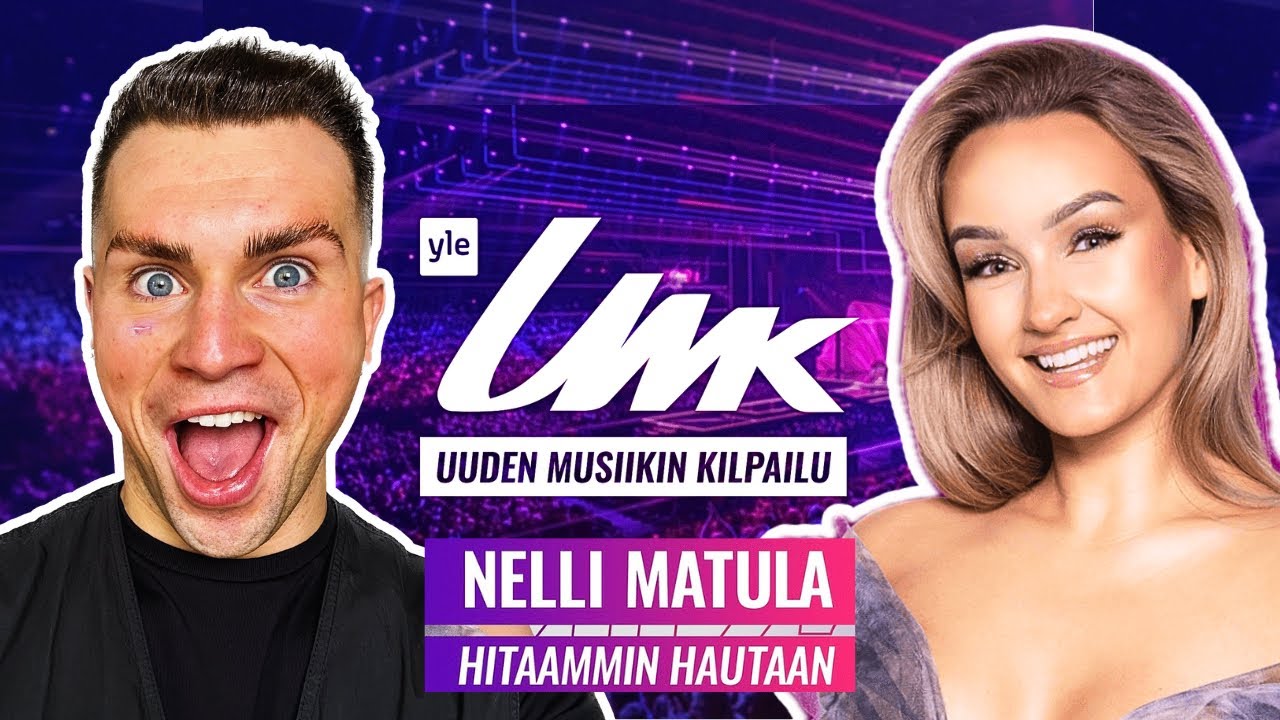 LET’S REACT TO NELLI MATULA - HITAAMMIN HAUTAAN | UMK 2025