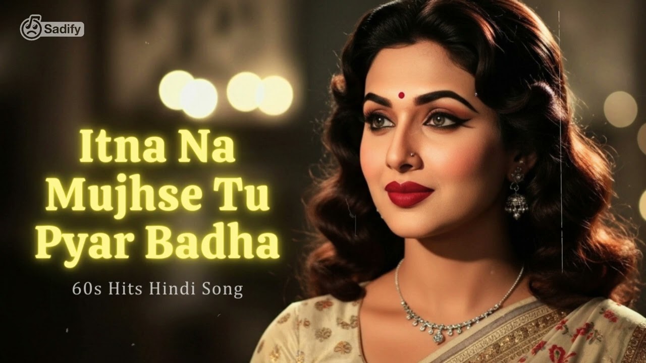 Itna Na Mujhse Tu Pyar Badha | Old Hindi Romantic Song | Heart Touching 60s-70s Vibe Love Song