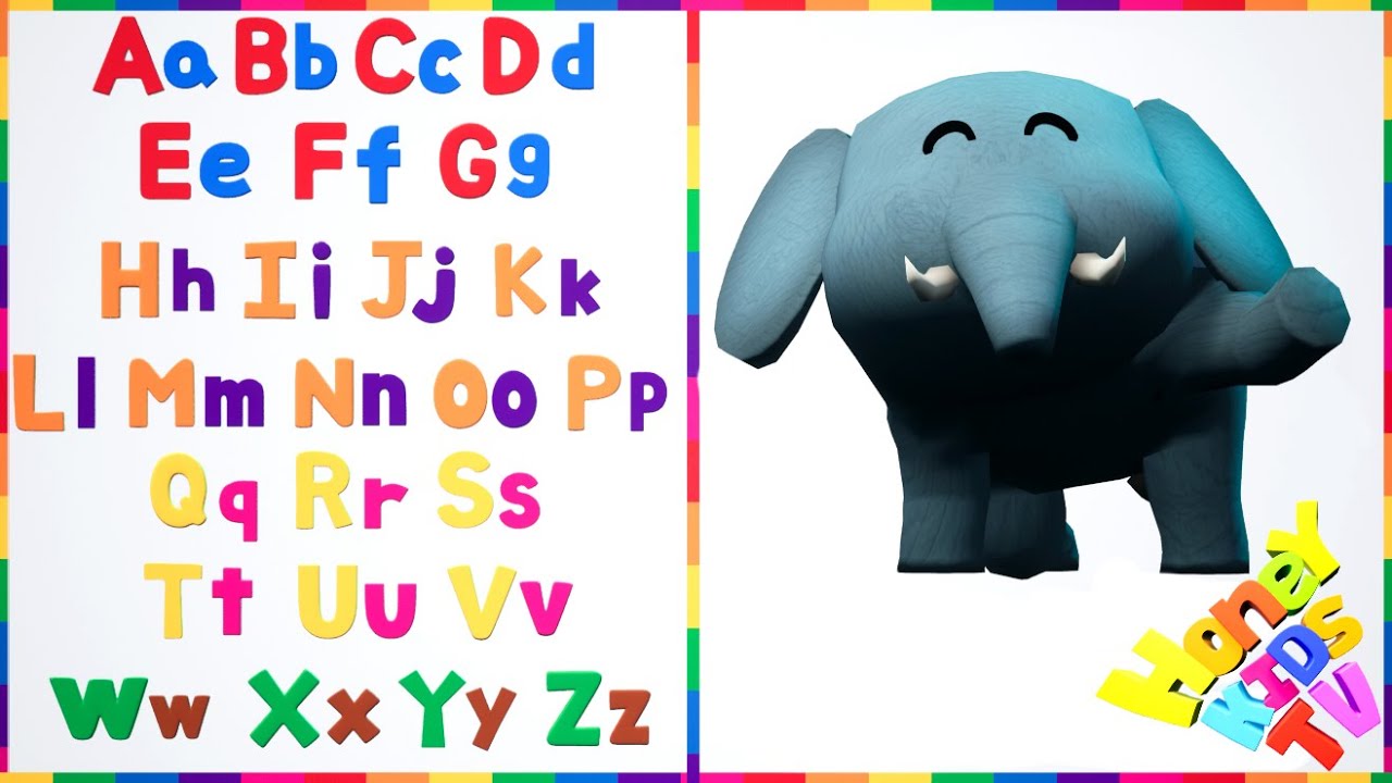 ABC Song Alphabet Song Выучите алфавит, играя в цвет