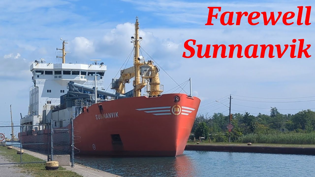 Sunnanvik upbound at Lock 7 July 26, 2025
