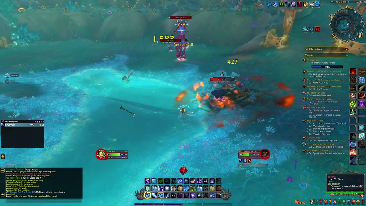 Wow Midnight Mage Chillin !!!