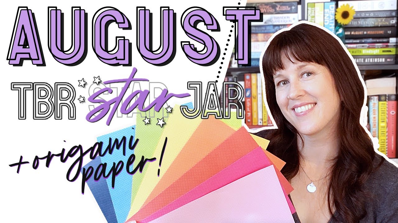 August TBR 2021 || Books I'll be reading in August + ⭐ Origami Paper!⭐