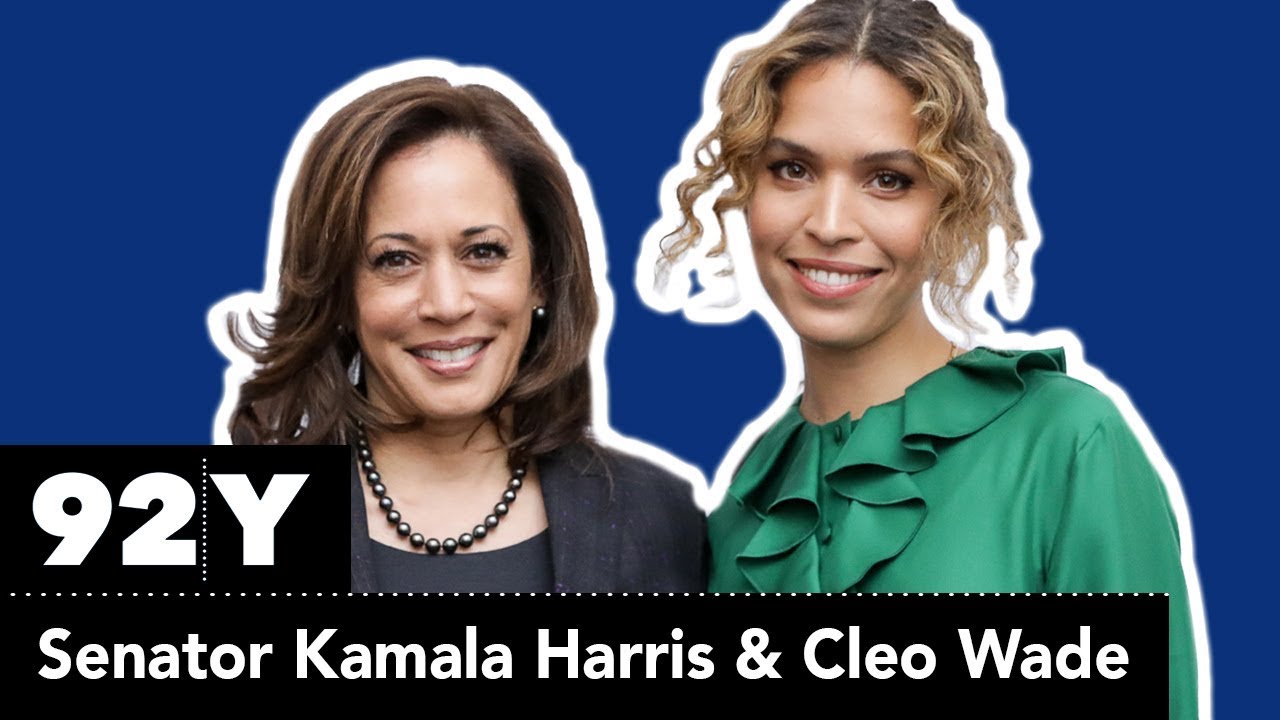 Senator Kamala Harris in conversation with Cleo Wade