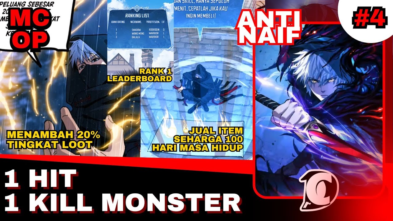 DIREMEHKAN, DIKHIANATI TAPI HIDUP LAGI JADI ASSASSIN TINGKAT GOD❗PART 4❗MC OP ANTI NAIF❗Alur Manhua