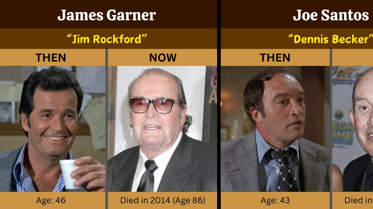 The Rockford Files (1974) Then and Now 2024 ★ How They Changed?