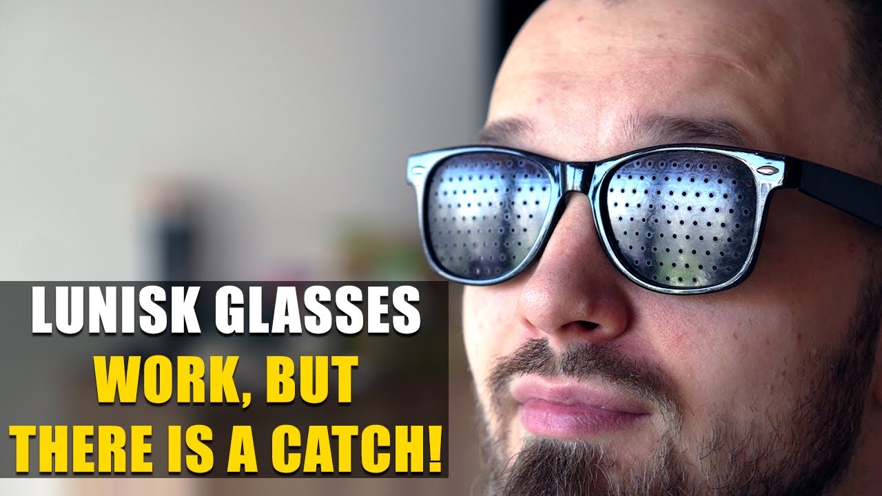 Lunisk Correction Pinhole Glasses Review - Do They Actually Work? And How?