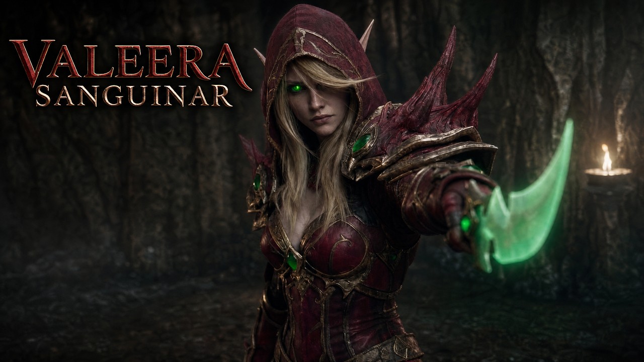 Валира проникает в Запретный алтарь | Warcraft ИИ-синематик