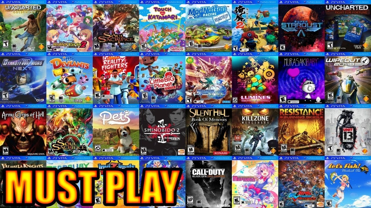 Top 40 Best PS Vita Exclusive Games  [Must Play!]