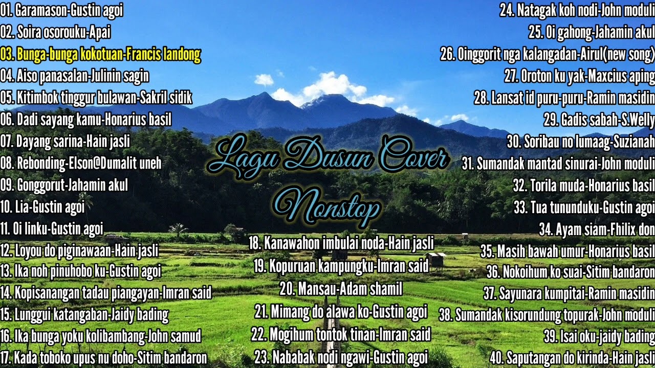 Lagu dusun nonstop dan menghiburkan