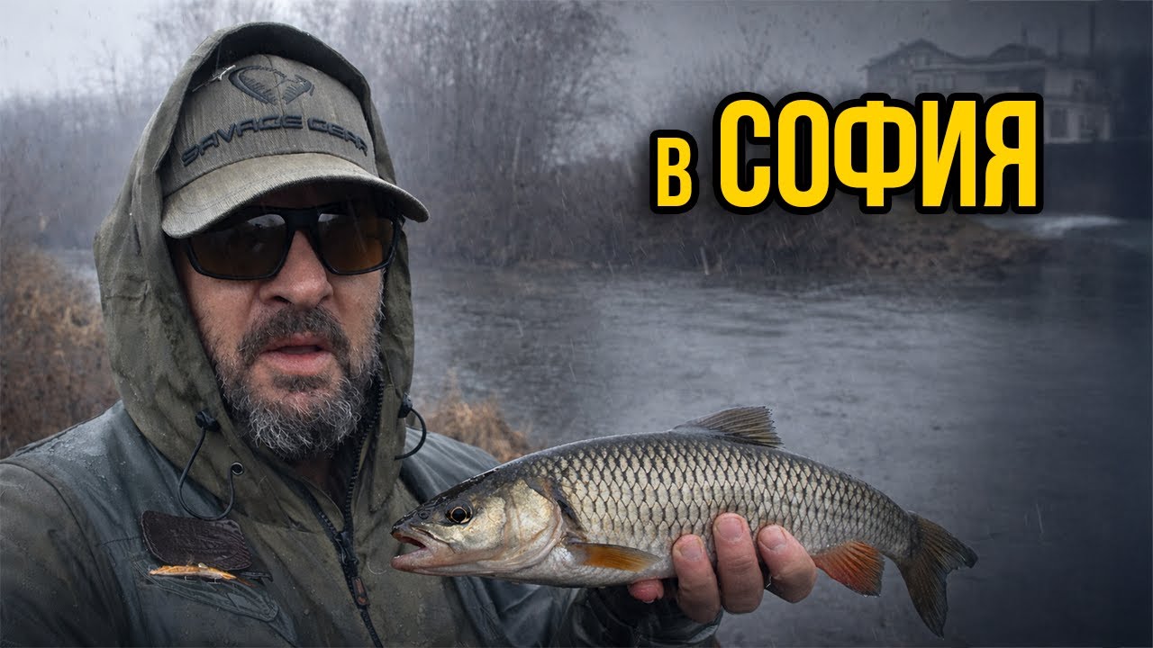 Зимни кефали в София | река Блато