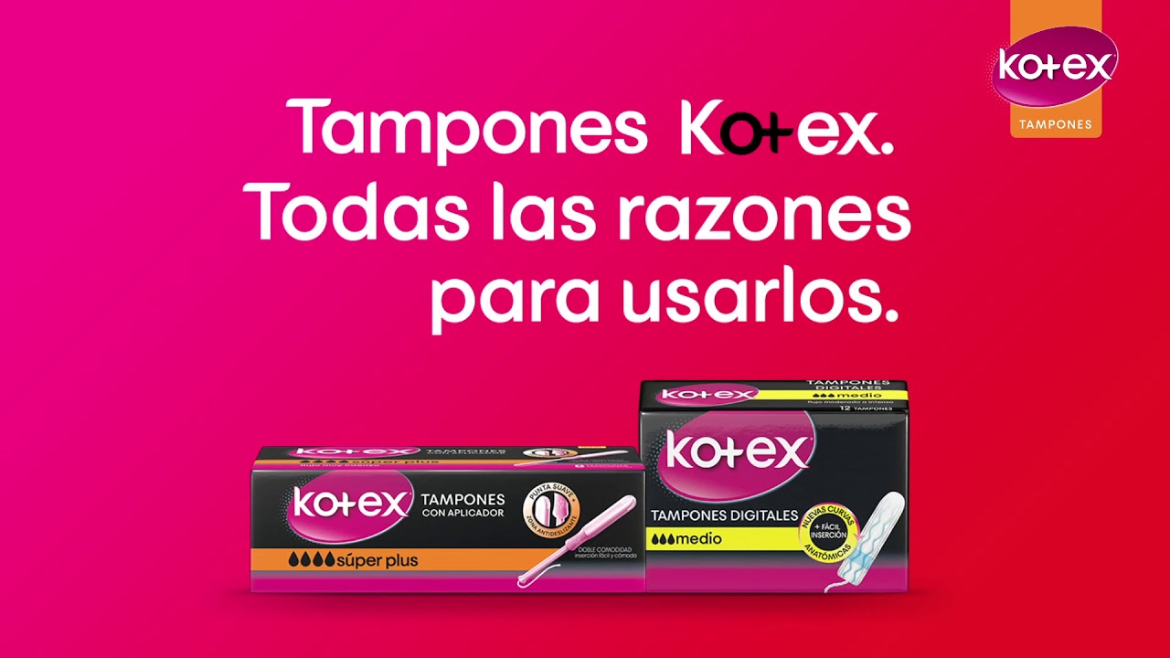 Tampones Kotex