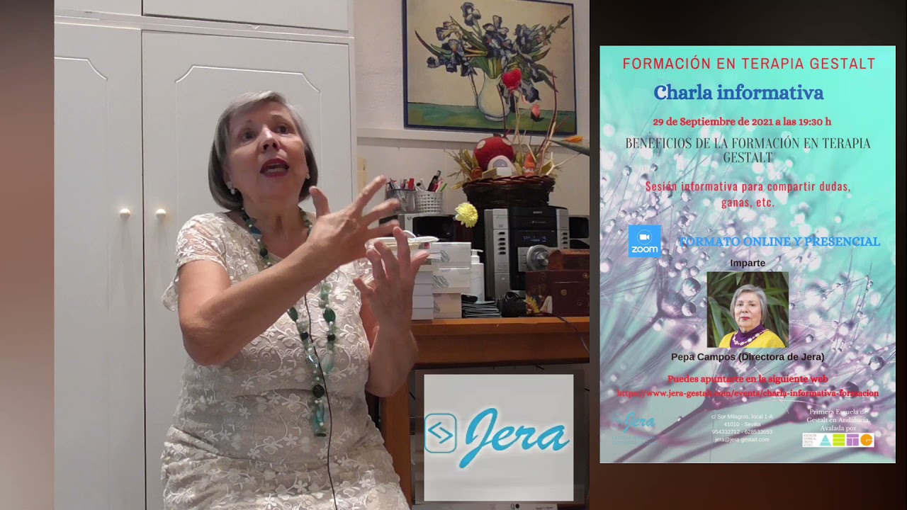 Charla Informativa Formación en Terapia Gestalt - Parte 1 de 3