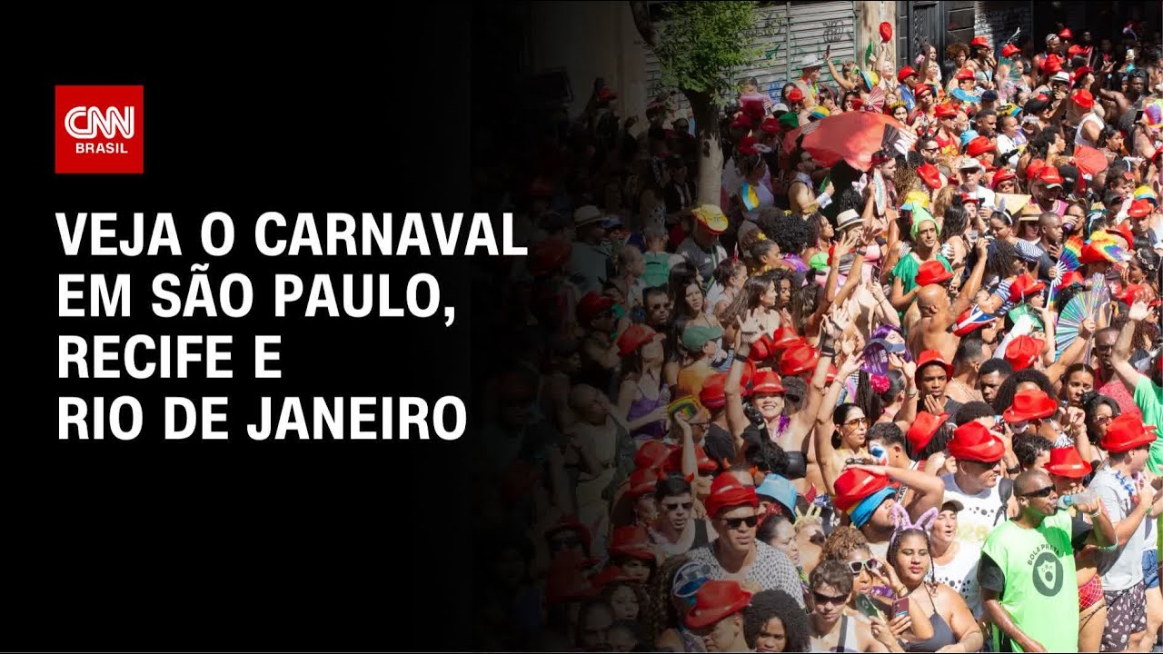 Foliões aproveitam o Carnaval em todo o país | AGORA CNN