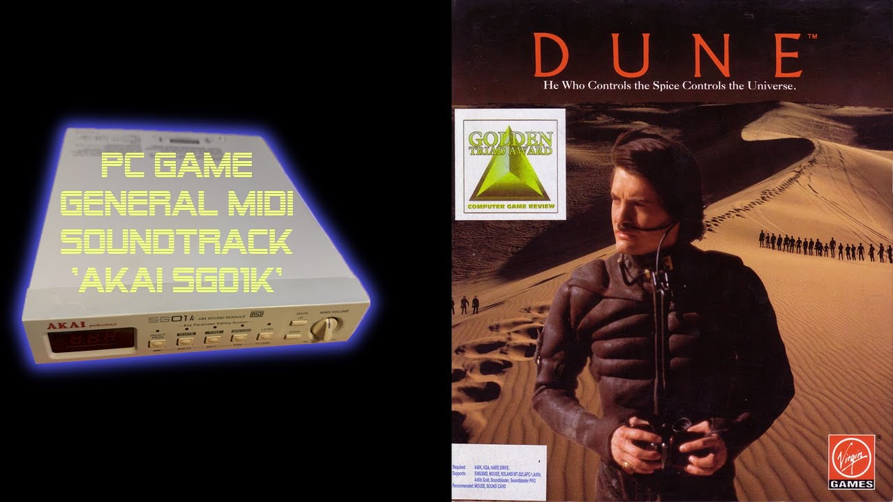 Dune (1992) - Akai SG01k - MIDI Soundtrack | OST