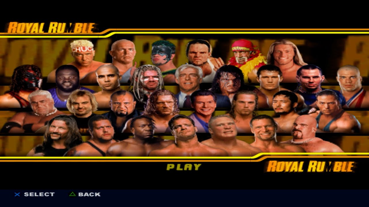 WWE SmackDown! Shut Your Mouth - ROYAL RUMBLE