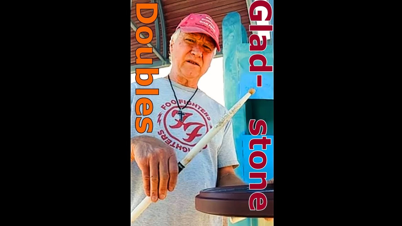 How to DRUM Billy Gladstone's Controlled Double Strokes with a continuous 'Throw-PULL-Up' motion