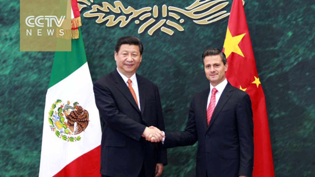 Chinese and Mexican presidents speak in Beijing