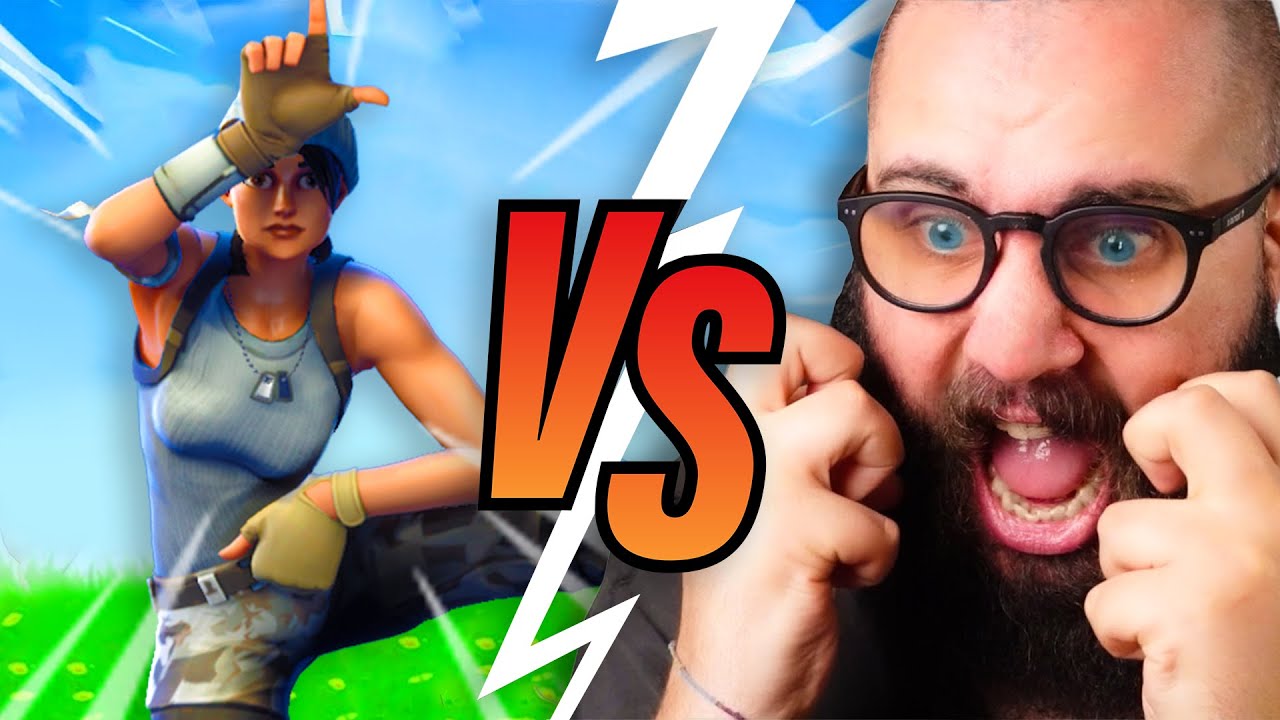 Ho Sfidato 1v1 TEARLESS RAPTOR su FORTNITE