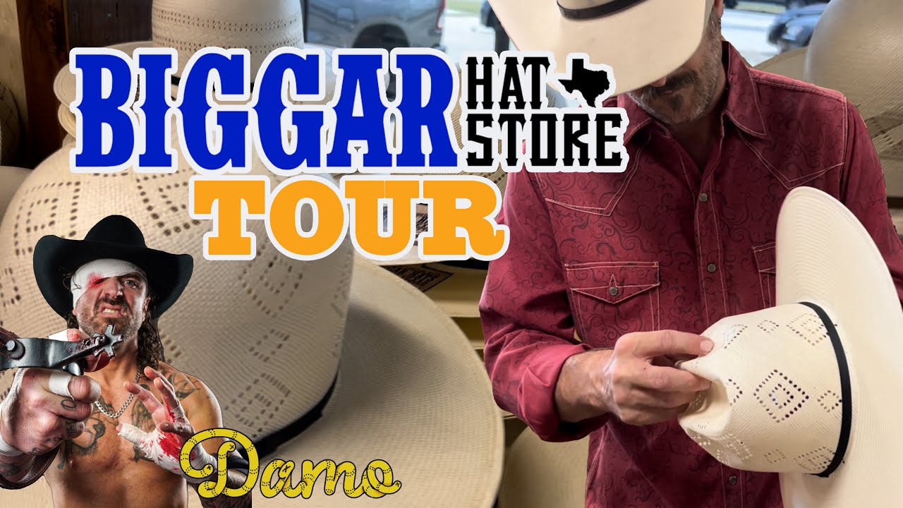 Biggar Hat Tour and Hat Shaping With Damo and Jeff Biggars
