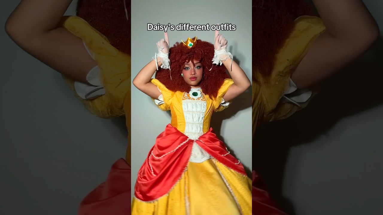 All of Princess Daisy's Outfits! #princessdaisy #daisy #nintendo #cosplay