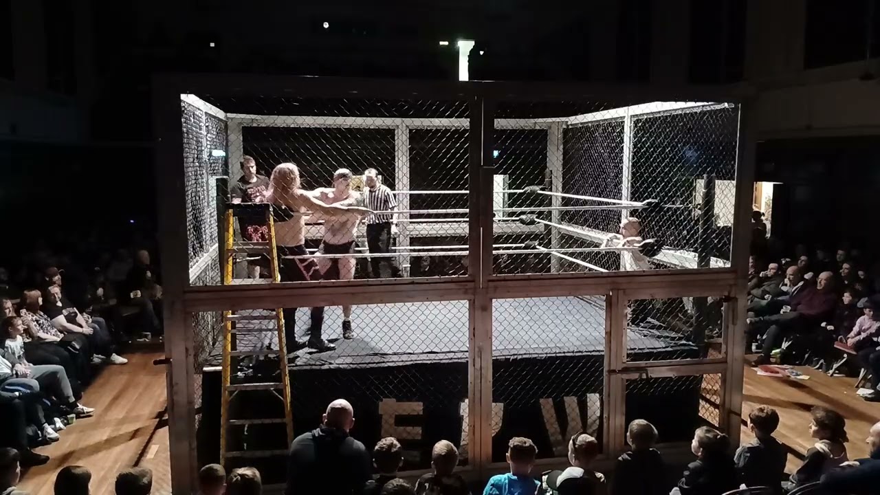 LUCIFER DEMONIC & DREW AUSTINS VS ZAK ADAMS & LITTLE LEGS (TAG TEAM RITLE MATCH)