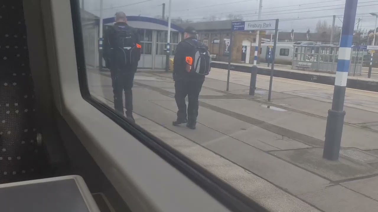 Great Northern class 379023 from London King's Cross to Potters Bar
