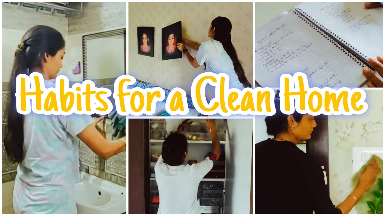 ఇల్లు ఎప్పుడూ Neat గా Maintain చేయటానికి Tips | Cleaning Habits | Importance of Routines |