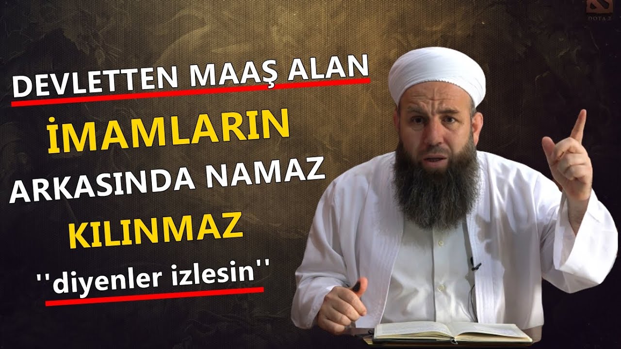 MAAŞ ALAN İMAMLARIN ARKASINDA NAMAZ KILINMAZ ''diyenler'' İZLESİN ! Ali Küpelioğlu Hocaefendi