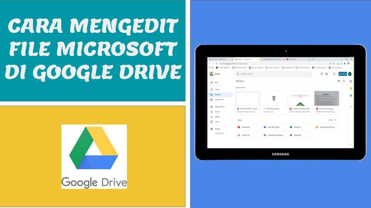 Cara Mengedit File Microsoft di Google Drive