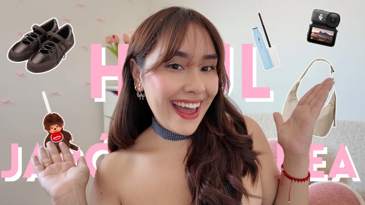 haul compras de japón y corea 🎀🤍✨