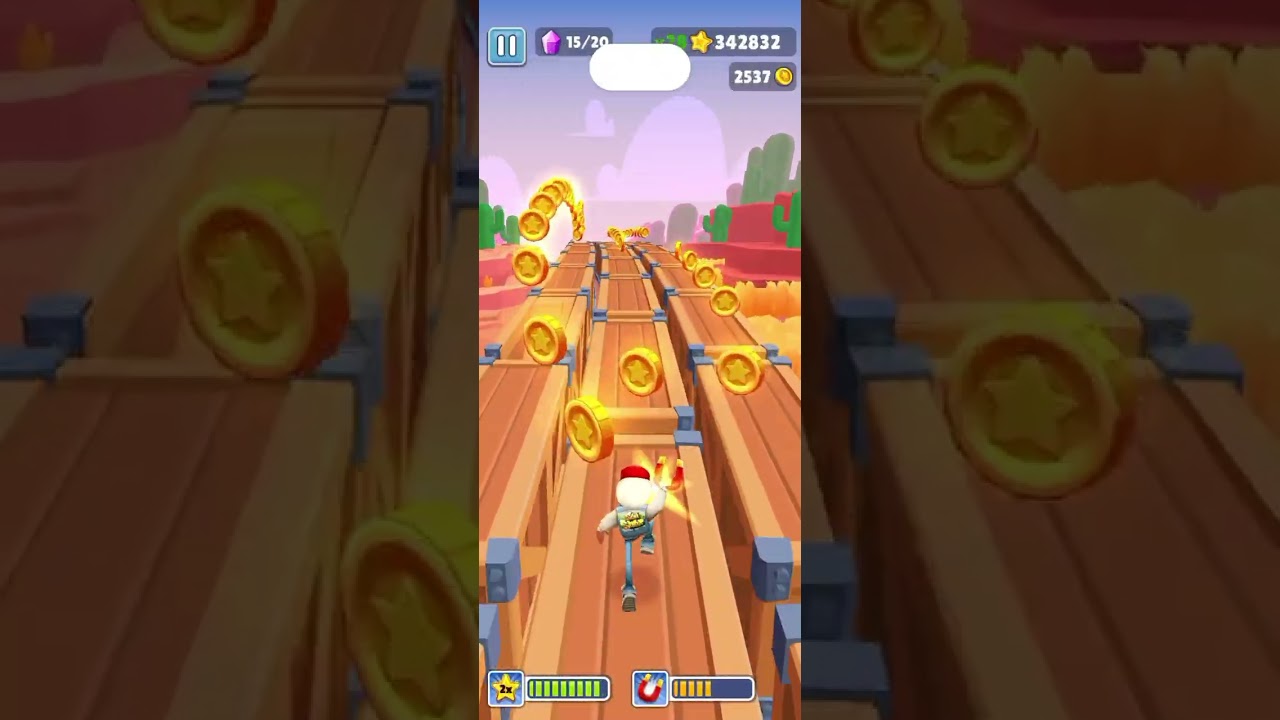 Subway surfers high score above 454639