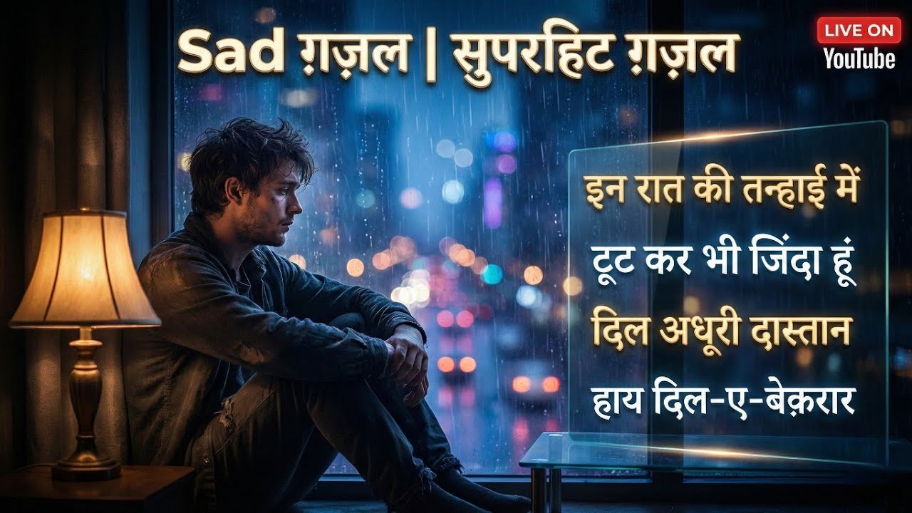 2026 Superhit ghazal playlist | emotional heart tachingh ghazal | heart broken sad song | new ghazal