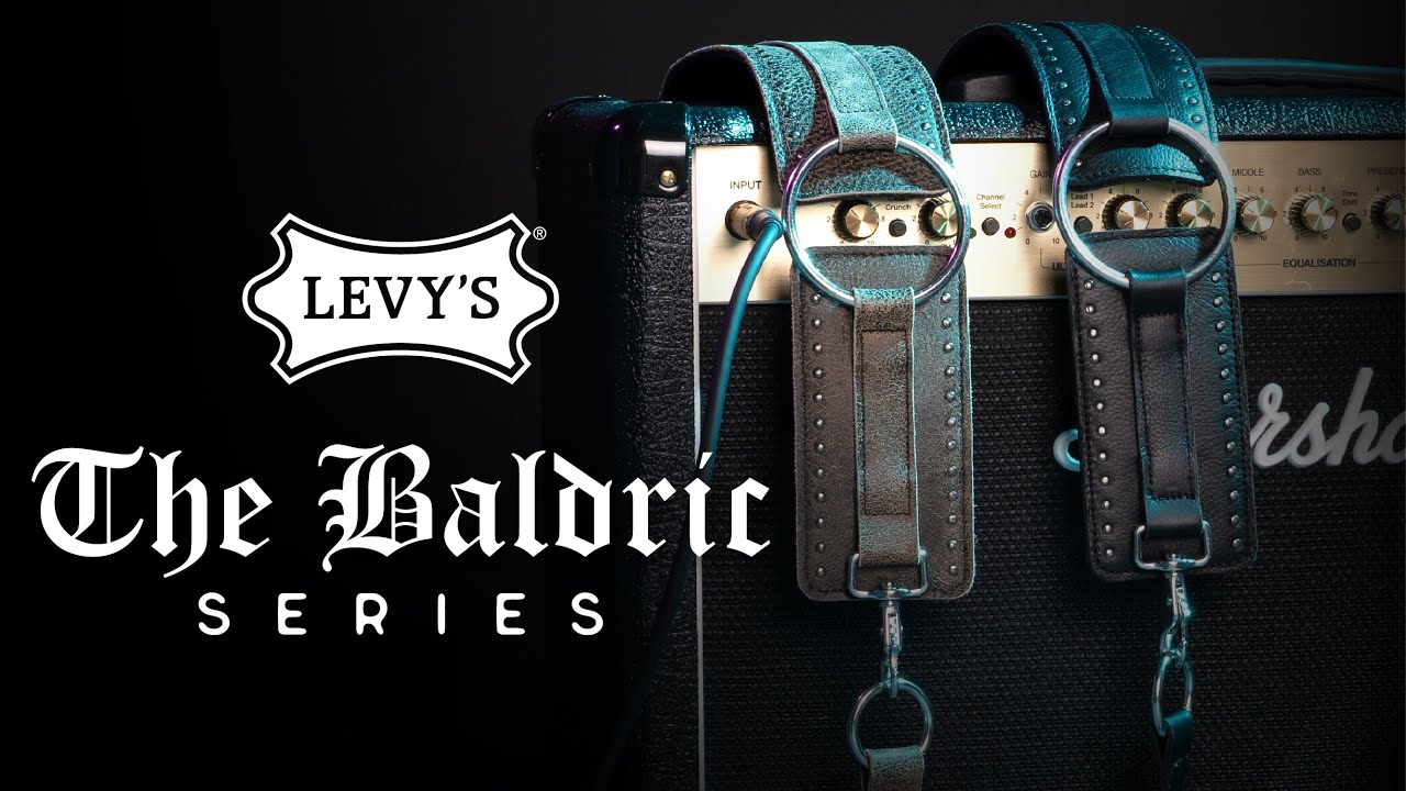 The Baldric Guitar Straps ⛓️ by Levy's