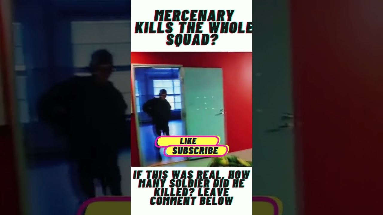 Mercenary kills the whole squad #shorts