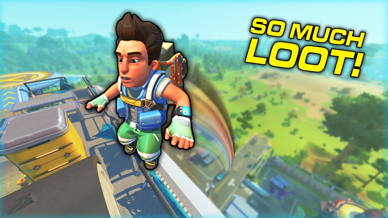 I Built a MOBILE CATAPULT To LOOT The Tops of WAREHOUSES! (Scrap Mechanic Survival Ep. 20)