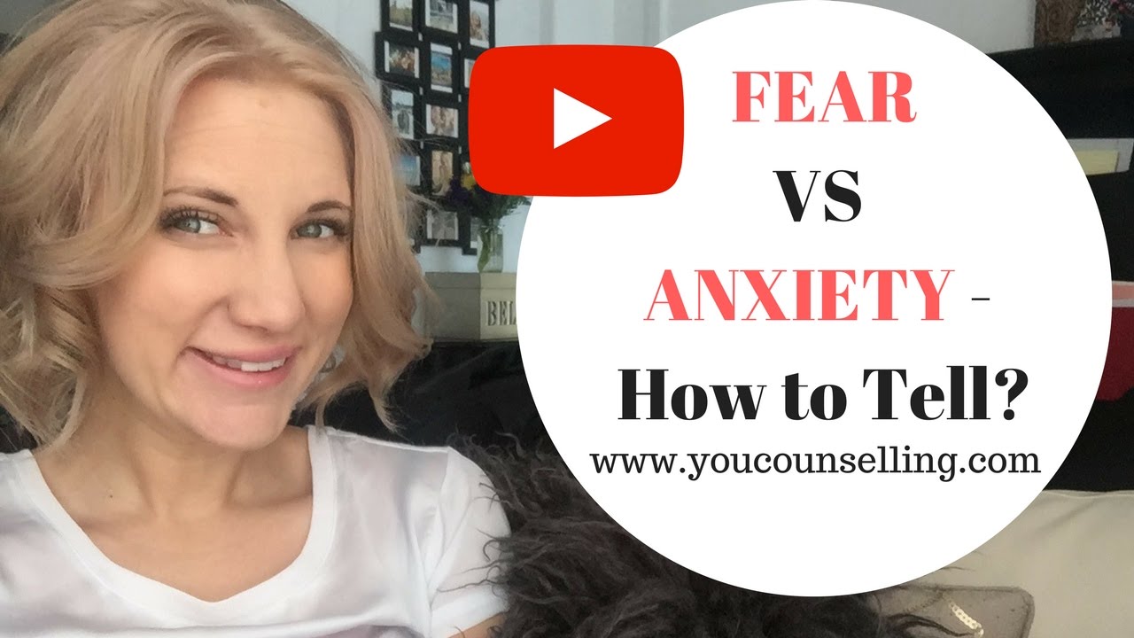 One KEY Difference: FEAR vs. ANXIETY