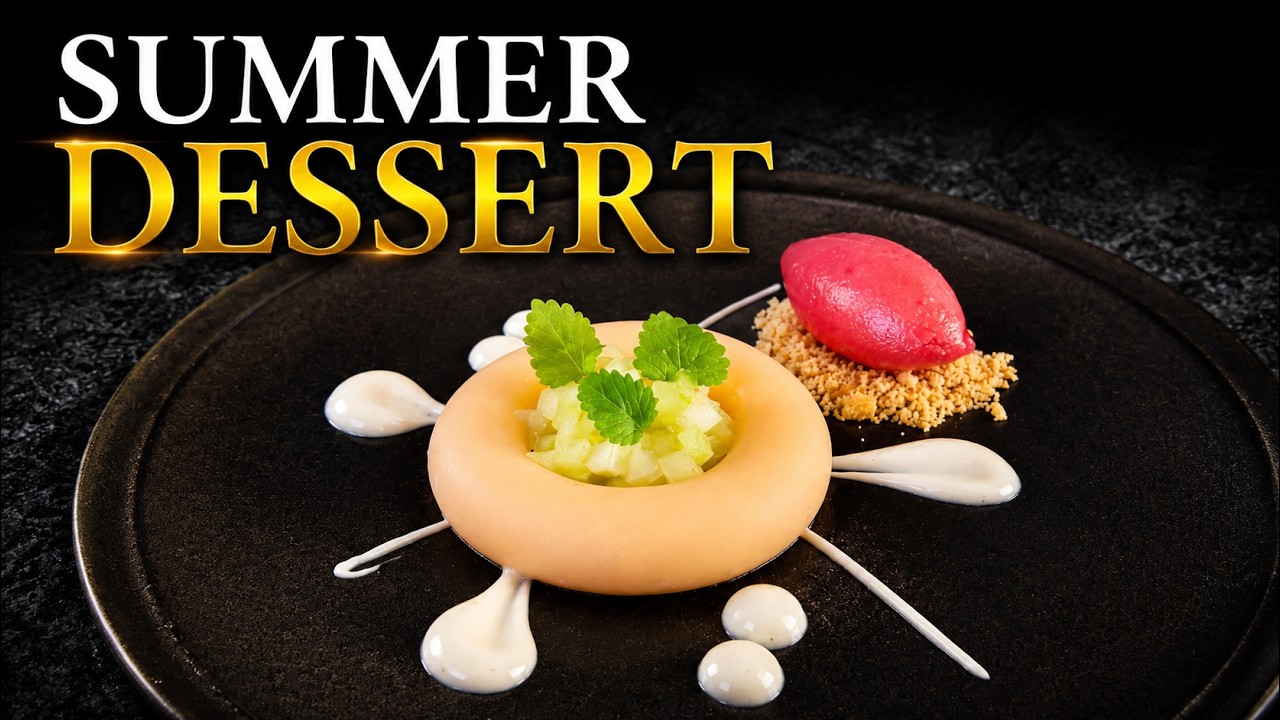 The best MELON DESSERT you ever make AT HOME | Easy Summer Recipe